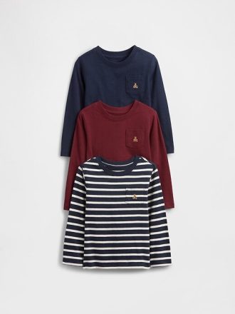 Mix & Match T-Shirt mit Tasche für Babys und Kleinkinder