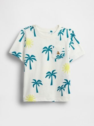 Mix & Match T-Shirt mit Tasche für Babys und Kleinkinder