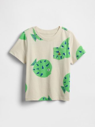 Mix & Match T-Shirt mit Tasche für Babys und Kleinkinder