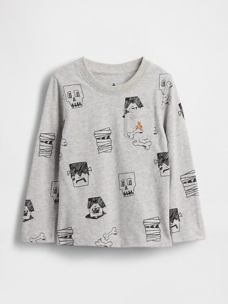 Mix & Match T-Shirt mit Tasche für Babys und Kleinkinder