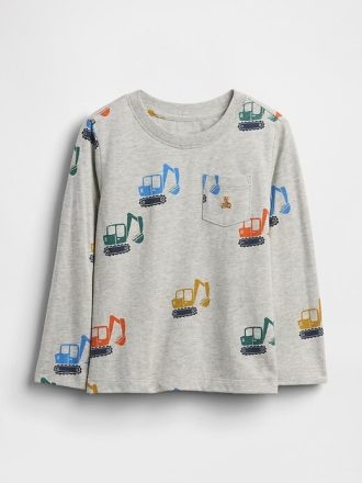 Mix & Match T-Shirt mit Tasche für Babys und Kleinkinder