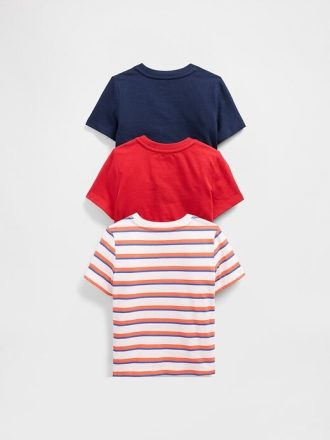 Mix & Match T-Shirt mit Tasche für Babys und Kleinkinder (3er-Pack)