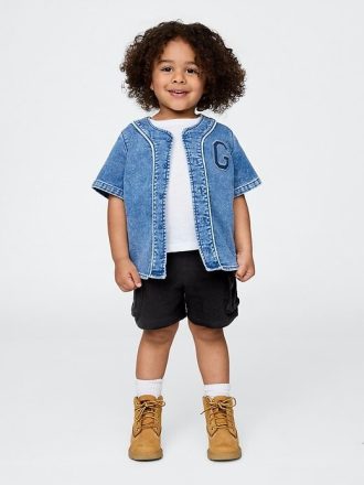Mix & Match VintageSoft Cargo-Sweatshorts für Babys und Kleinkinder