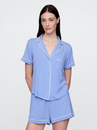 Modal-Pyjama-Oberteil