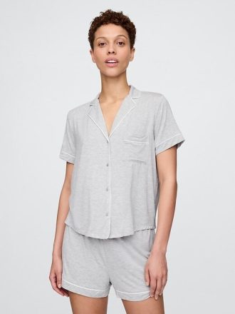 Modal-Pyjama-Oberteil