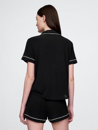 Modal-Pyjama-Oberteil
