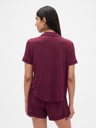 Modal-Pyjama-Oberteil