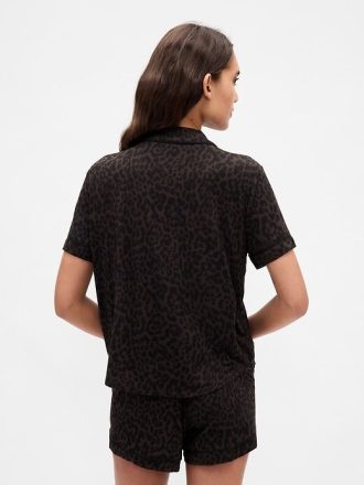 Modal-Pyjama-Oberteil