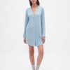 Modales Pyjama-Hemdkleid