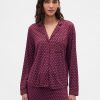 Modales Pyjama-Shirt