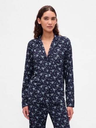 Modales Pyjama-Shirt