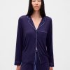 Modales Pyjama-Shirt