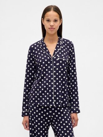 Modales Pyjama-Shirt