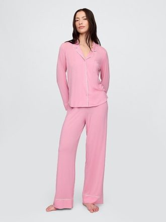 Modales Pyjama-Shirt