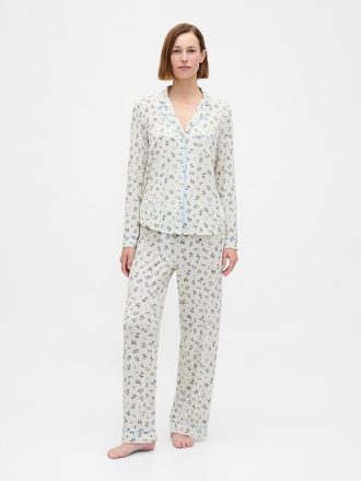 Modales Pyjama-Shirt