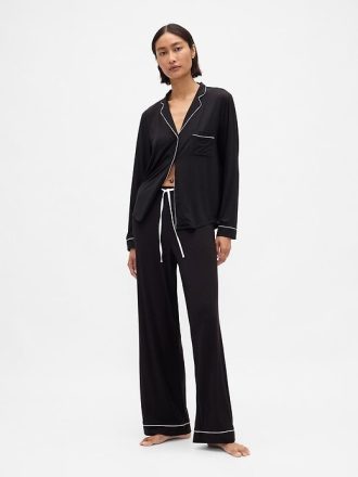 Modales Pyjama-Shirt
