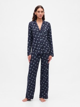 Modales Pyjama-Shirt