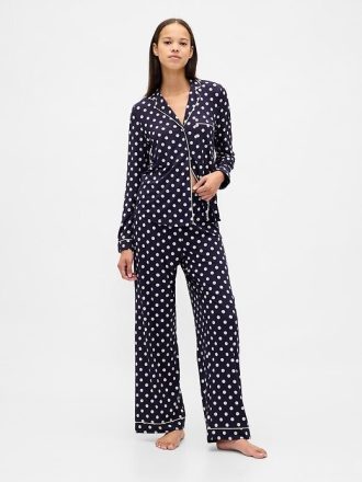 Modales Pyjama-Shirt
