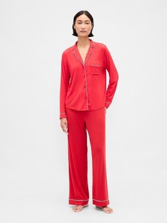 Modales Pyjama-Shirt