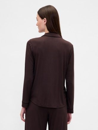 Modales Pyjama-Shirt
