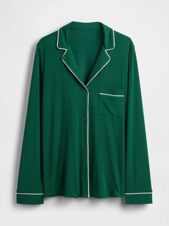 Modales Pyjama-Shirt
