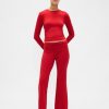 Moderne Pyjama-Leggings mit Umschlag