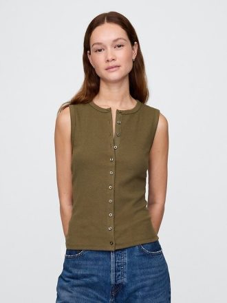 Moderne Rippstrickweste