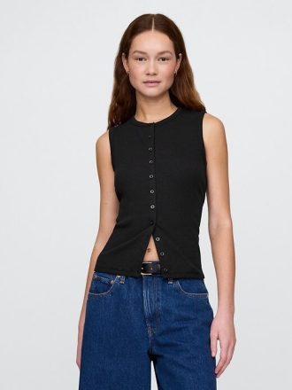Moderne Rippstrickweste