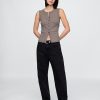 Moderne Rippstrickweste