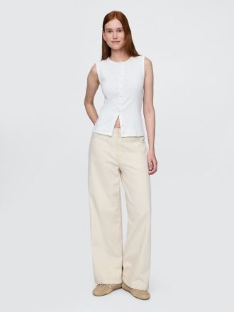 Moderne Rippstrickweste