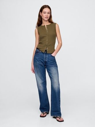 Moderne Rippstrickweste