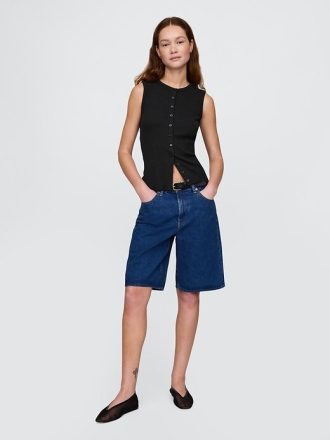 Moderne Rippstrickweste