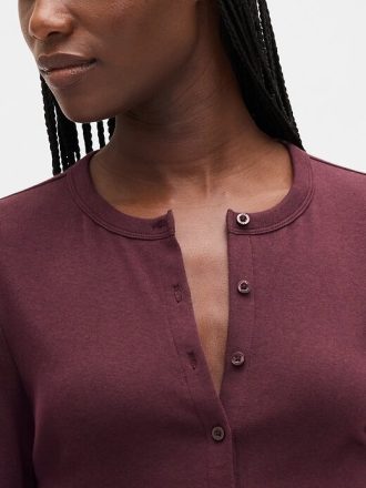 Moderner Rundhals-Cardigan