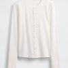 Moderner Rundhals-Cardigan