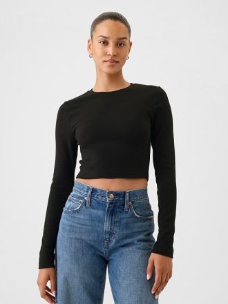 Modernes Crop-T-Shirt