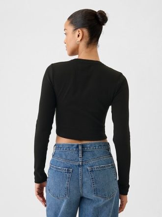 Modernes Crop-T-Shirt