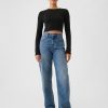 Modernes Crop-T-Shirt