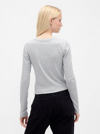 Modernes Crop-T-Shirt