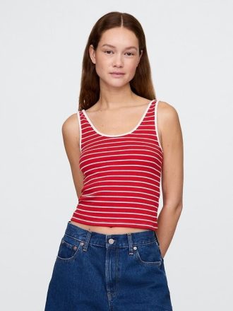 Modernes Crop-Tanktop