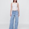 Modernes Crop-Tanktop mit Schürzenkragen Modernes Crop-Tanktop mit Schürzenkragen