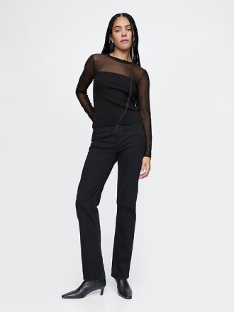 Modernes Mesh-Oberteil