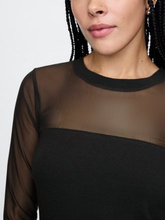 Modernes Mesh-Oberteil