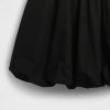 Modernes Mixed-Media-Bubble-Minikleid