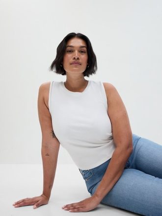 Modernes Muschel-Tanktop