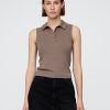 Modernes Polo Crop Tank Top Modernes Polo Crop Tank Top
