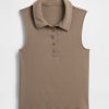 Modernes Polo Crop Tank Top Modernes Polo Crop Tank Top