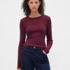 Modernes Ripp-Crop-T-Shirt Modernes Ripp-Crop-T-Shirt