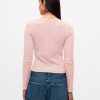Modernes Ripp-Crop-T-Shirt