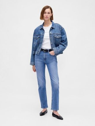 Modernes Ripp-Crop-T-Shirt
