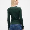 Modernes Ripp-Crop-T-Shirt Modernes Ripp-Crop-T-Shirt